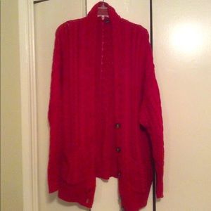 Cable Knit Sweater Oversized